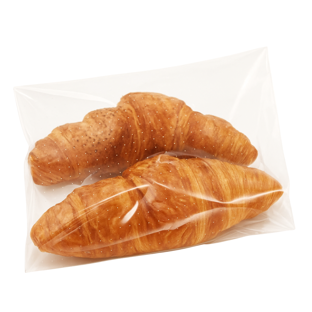 10"x8"x3" Micro Perforation Bread Bag with Peel-off Resealable Tape (200pcs)