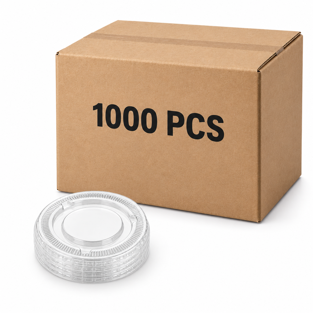 Ultra Clear Plastic Deli Container Lid (500pcs)