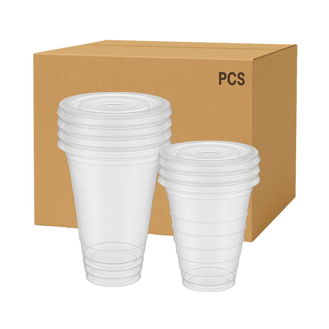 8oz Clear Plastic Cold Cup (1000 pcs)