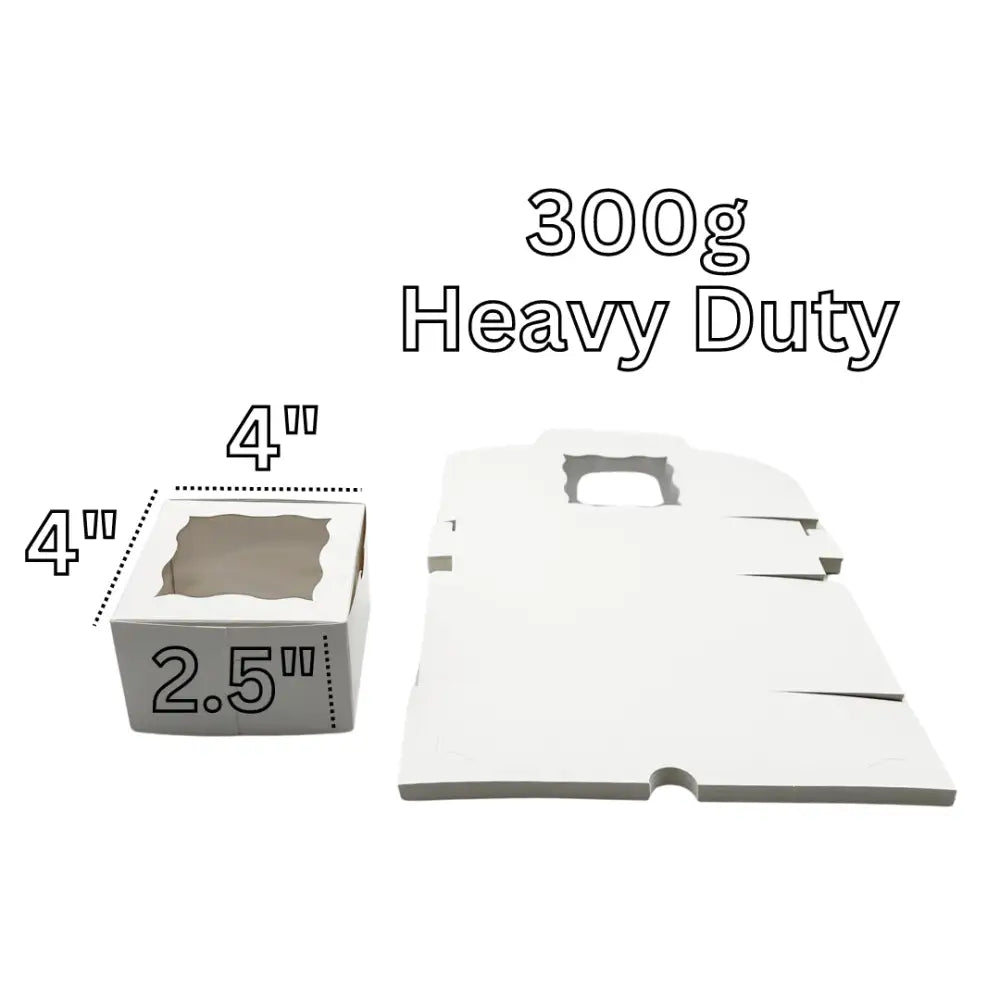 4’’ Cake Box With Window (300G)