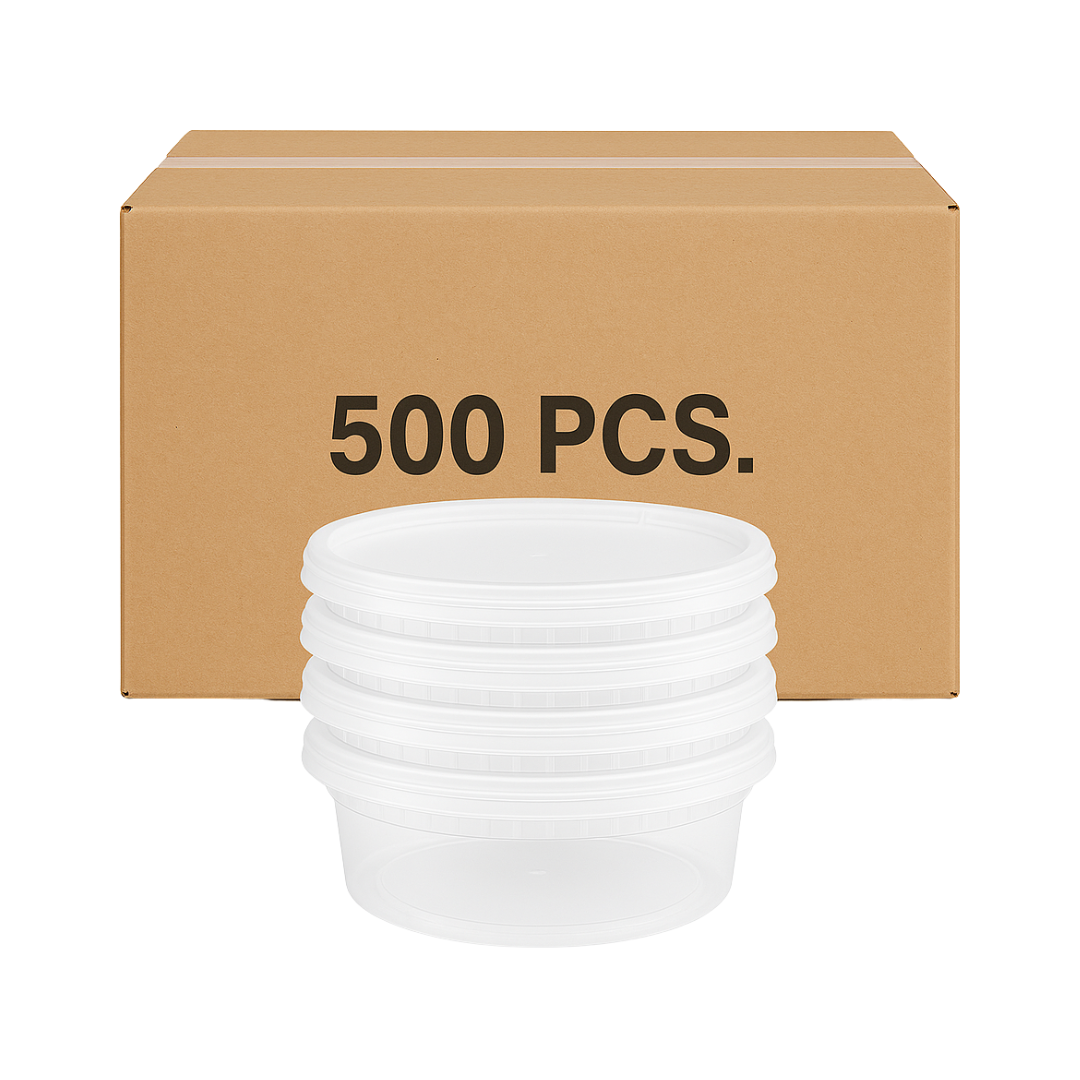 16oz Plastic Deli Container (500 pcs)