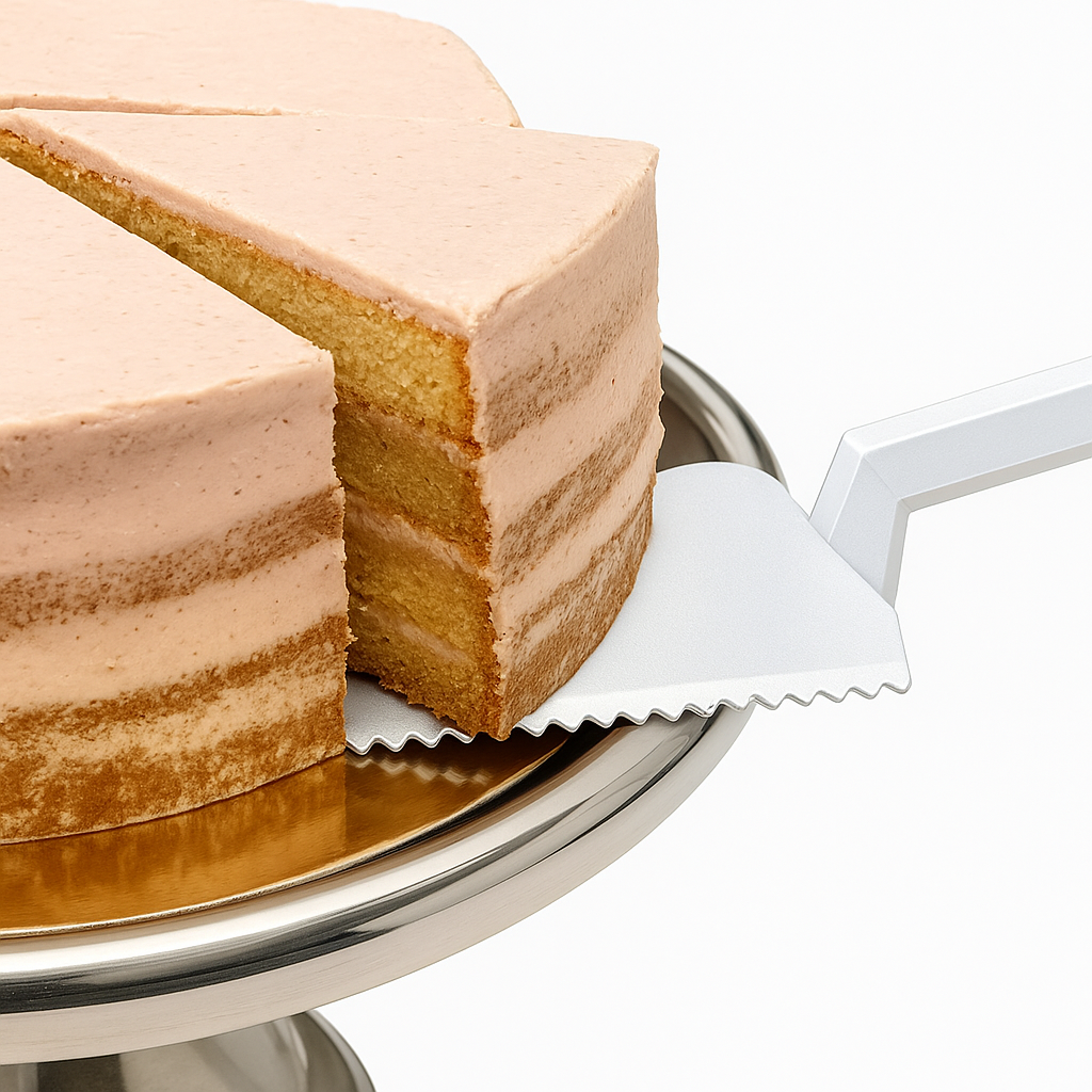 Plastic Cake Cutter Clear (1,000pcs)