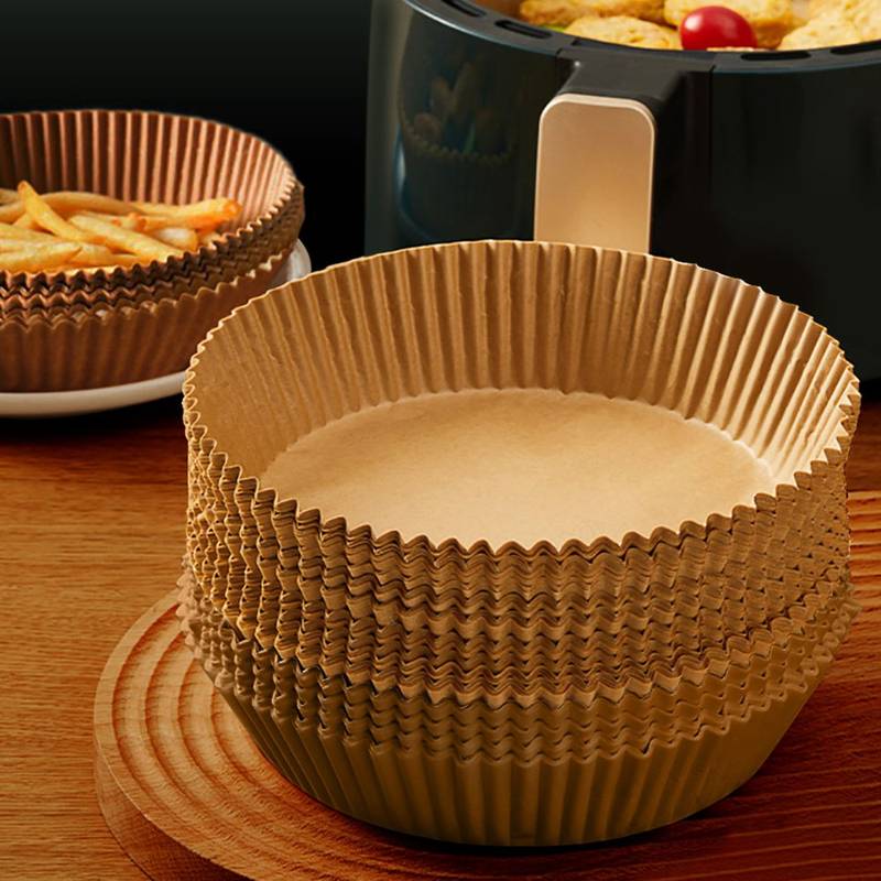 6.5" Round Air Fryer Liner (100 sheets) (40 packs)