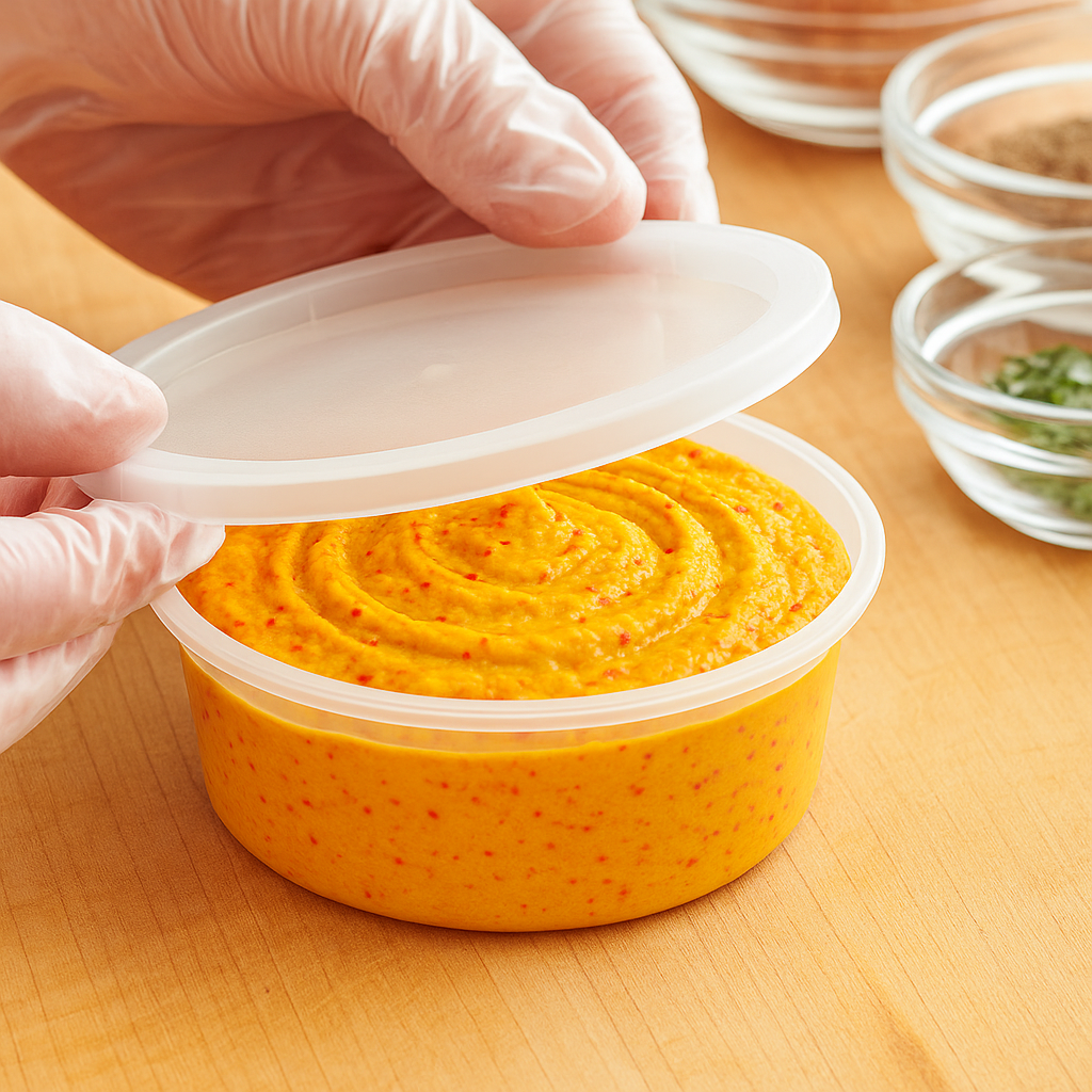 8oz Plastic Deli Container (500 pcs)