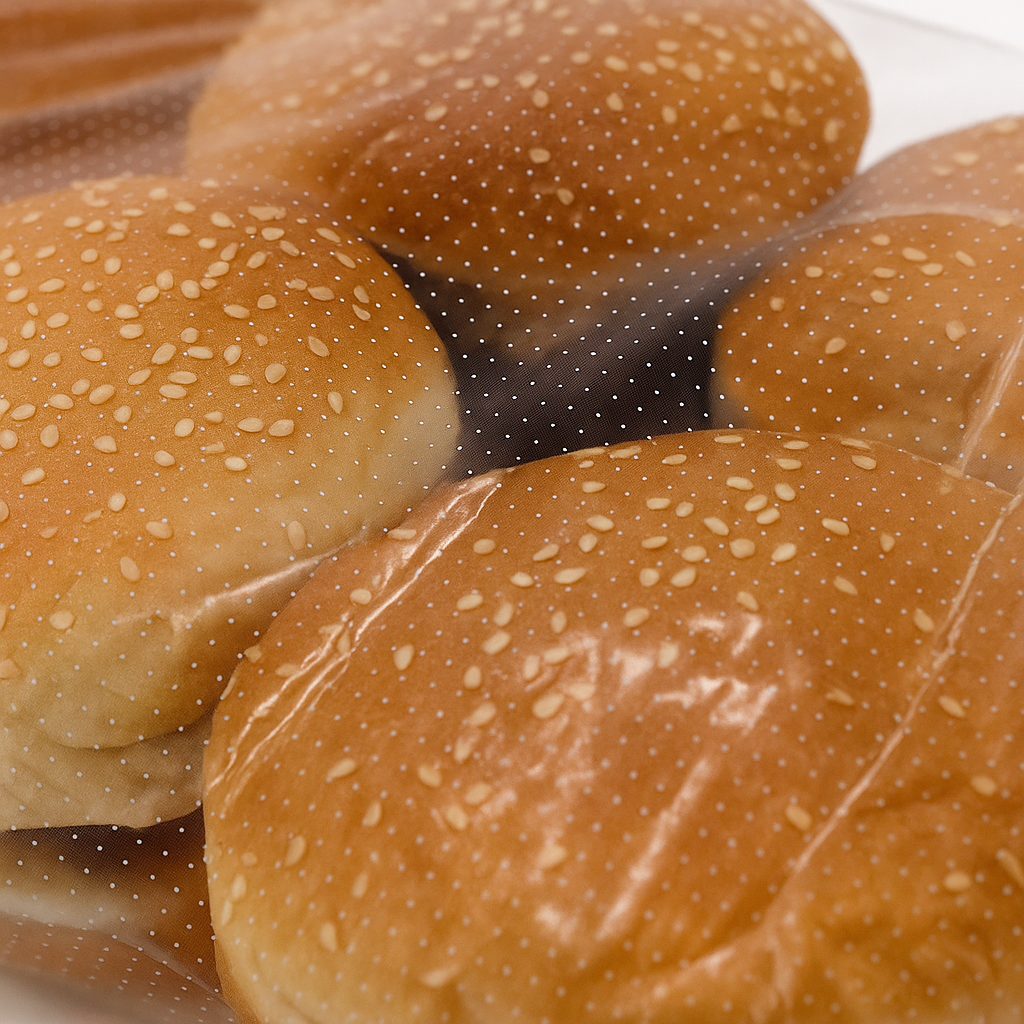 15"x9"x3" Micro Perforation Bread Bag with Twist Tin Tie (200pcs)