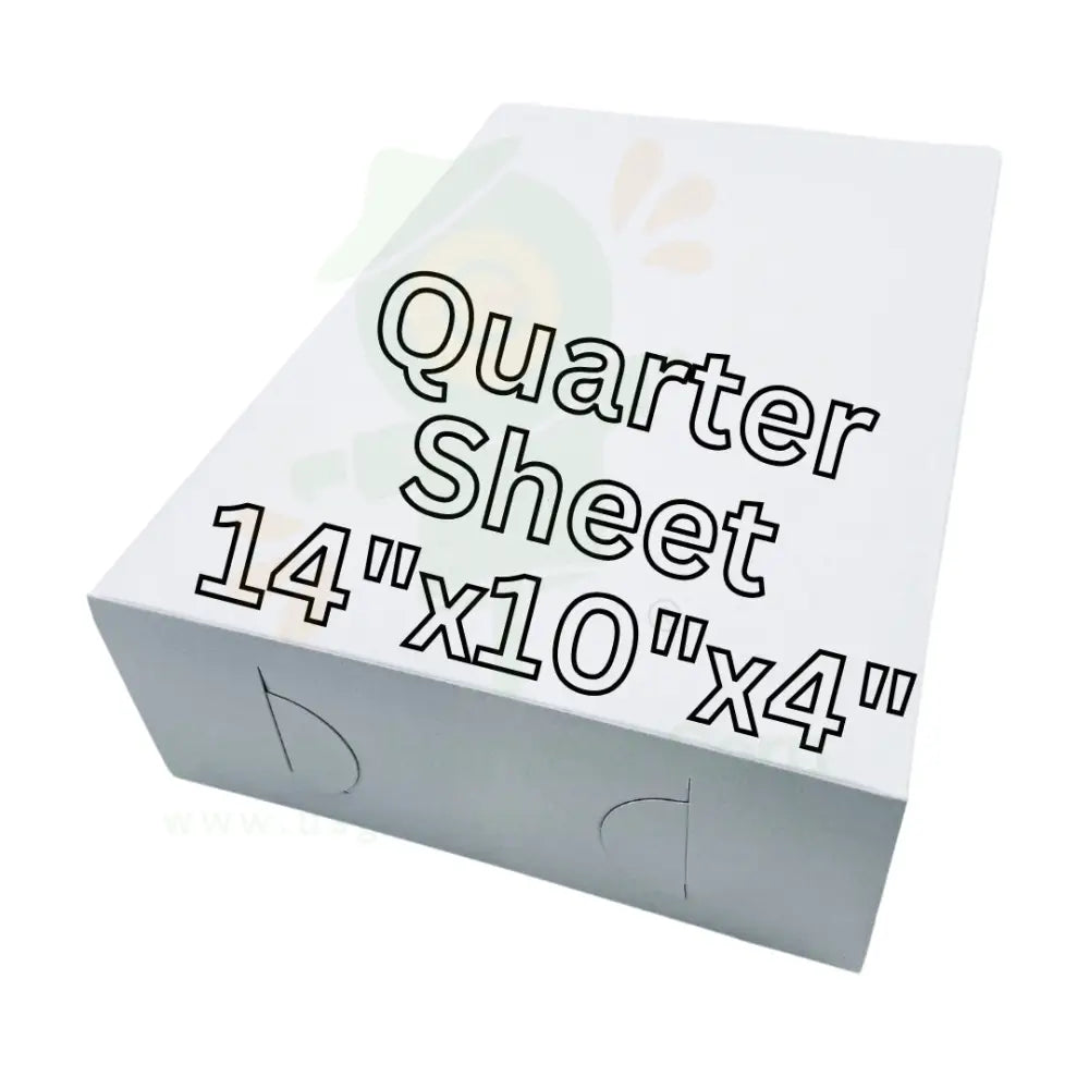 Quarter Sheet Cake Box