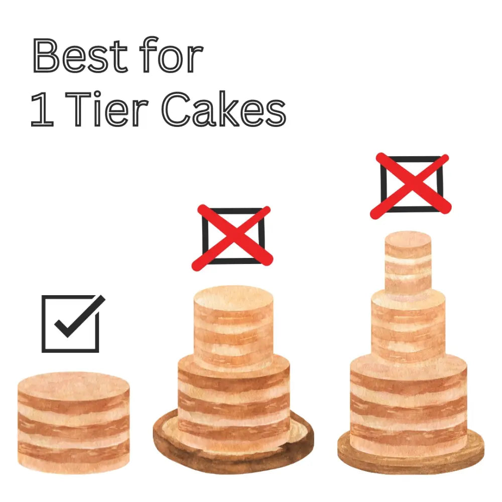10’’ Cake Box & Board Bundle (12 Boards + 12 Boxes)