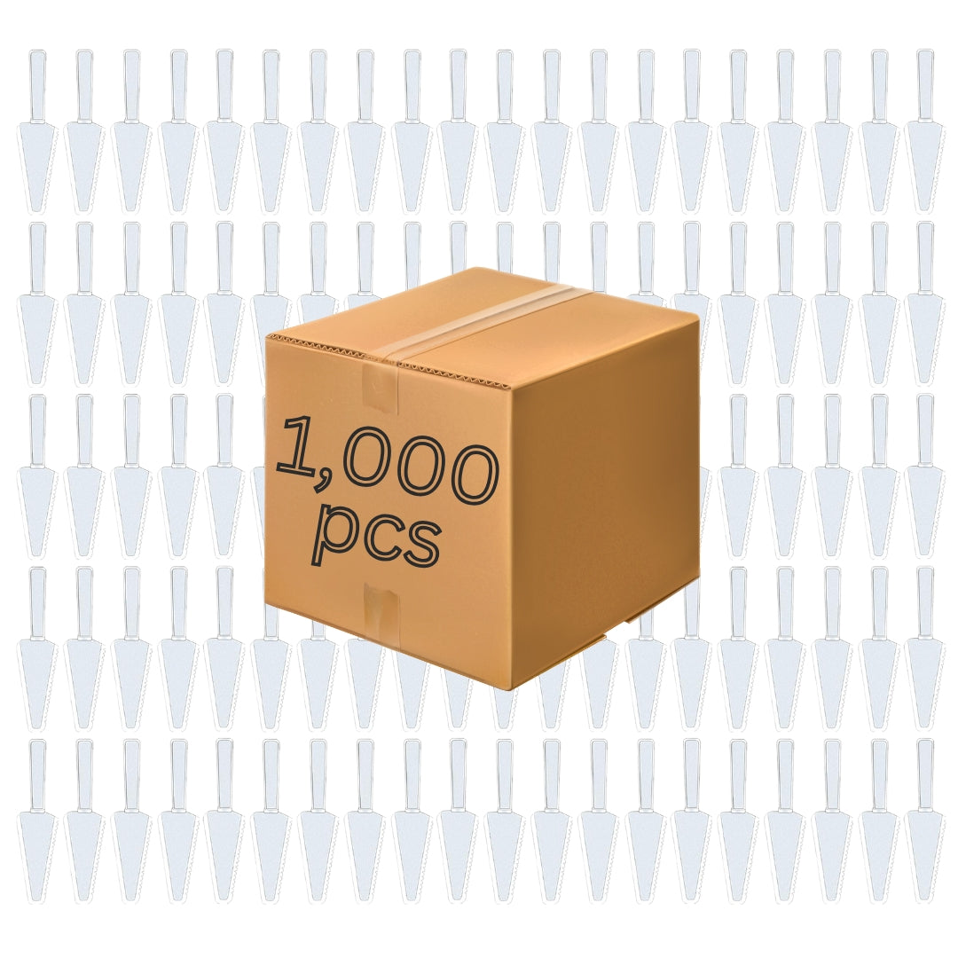 Plastic Cake Cutter/Knife Clear (1,000 pcs)