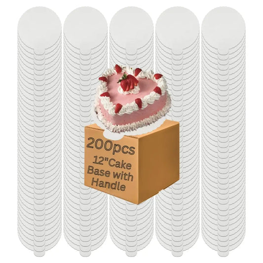 12’’ Cake/Dessert Base Board 200Pcs (1 Case)