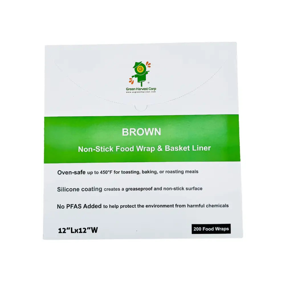 12’’X12’’ Brown Baking Paper (200 Sheets)