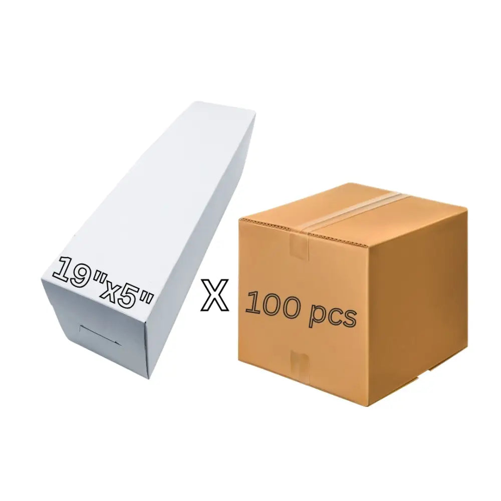 19’’X5’’ Large Bar Cake Box 100 Pcs (1 Case)