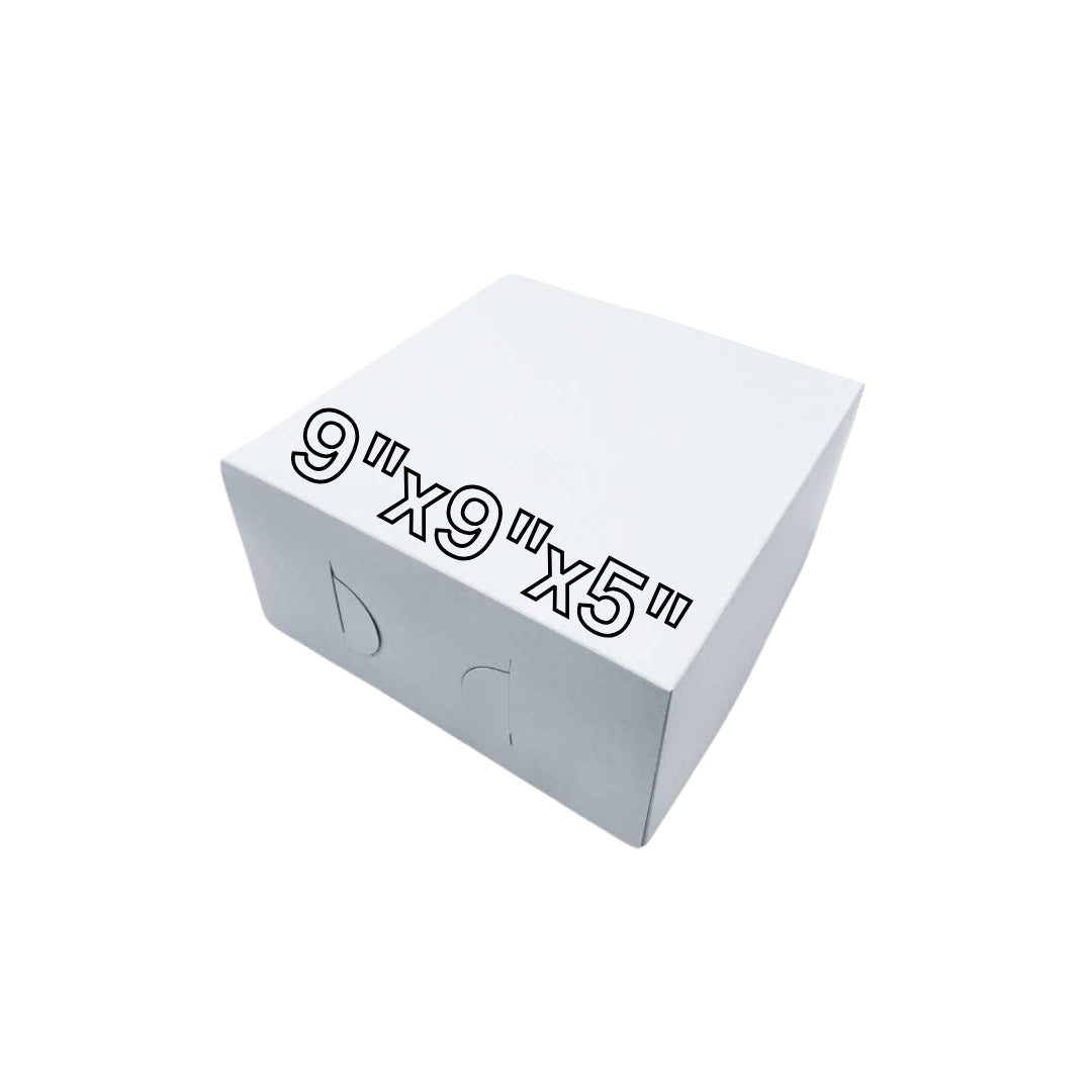 Cake Box 9"x9"x5" (100pcs)