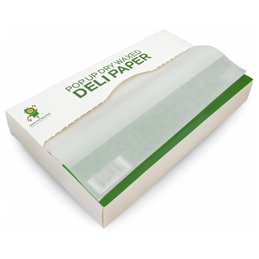 10"x10 3/4" Inter-folded Dry Wax Deli Paper (500sheets/12pks)