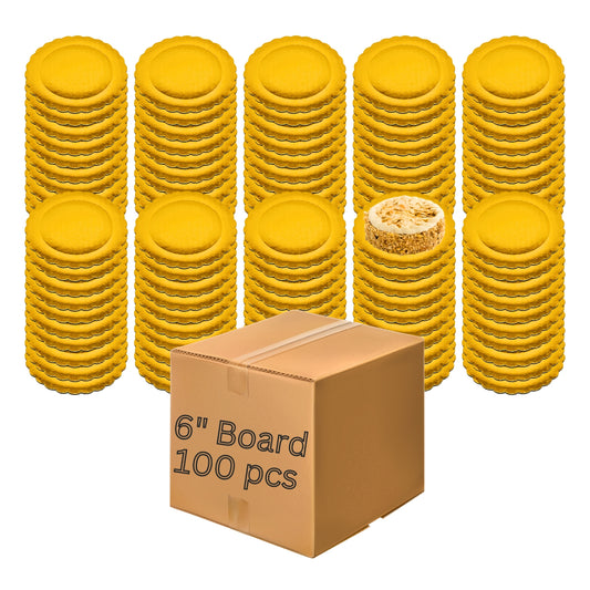 Single Wall Cake Board 6" (100pcs)