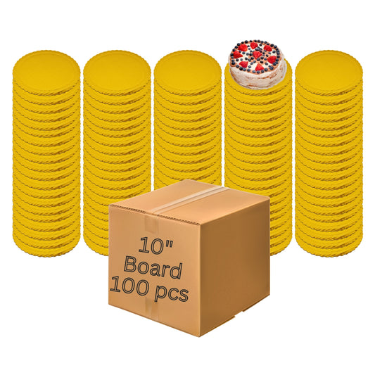 Single Wall Cake Board 10" (100pcs)