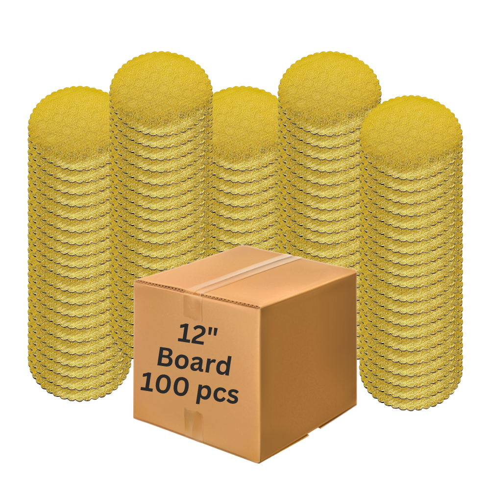 Double Wall Cake Board 12" (100pcs)