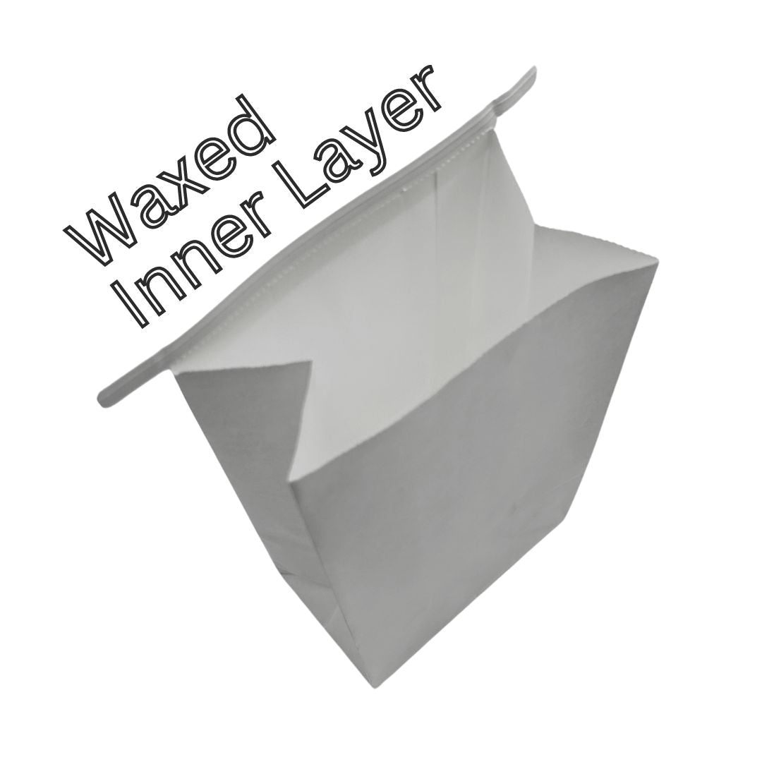 White Inner Wax Paper Bag (1,000pcs)