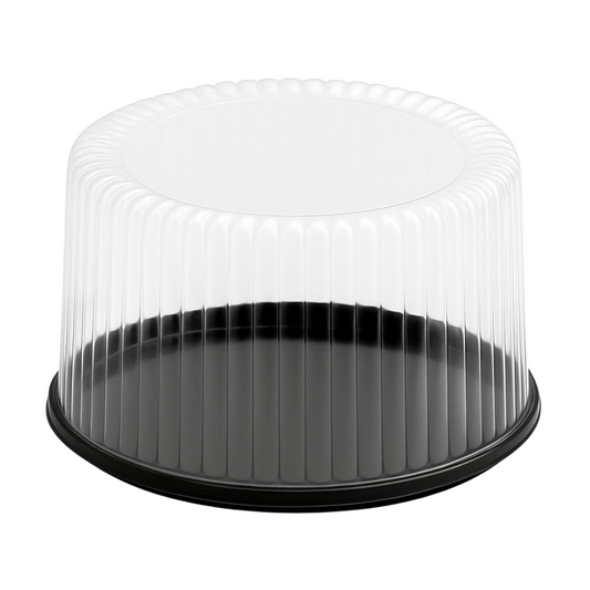 9" High Dome Plastic Cake Display Container (2-Piece)