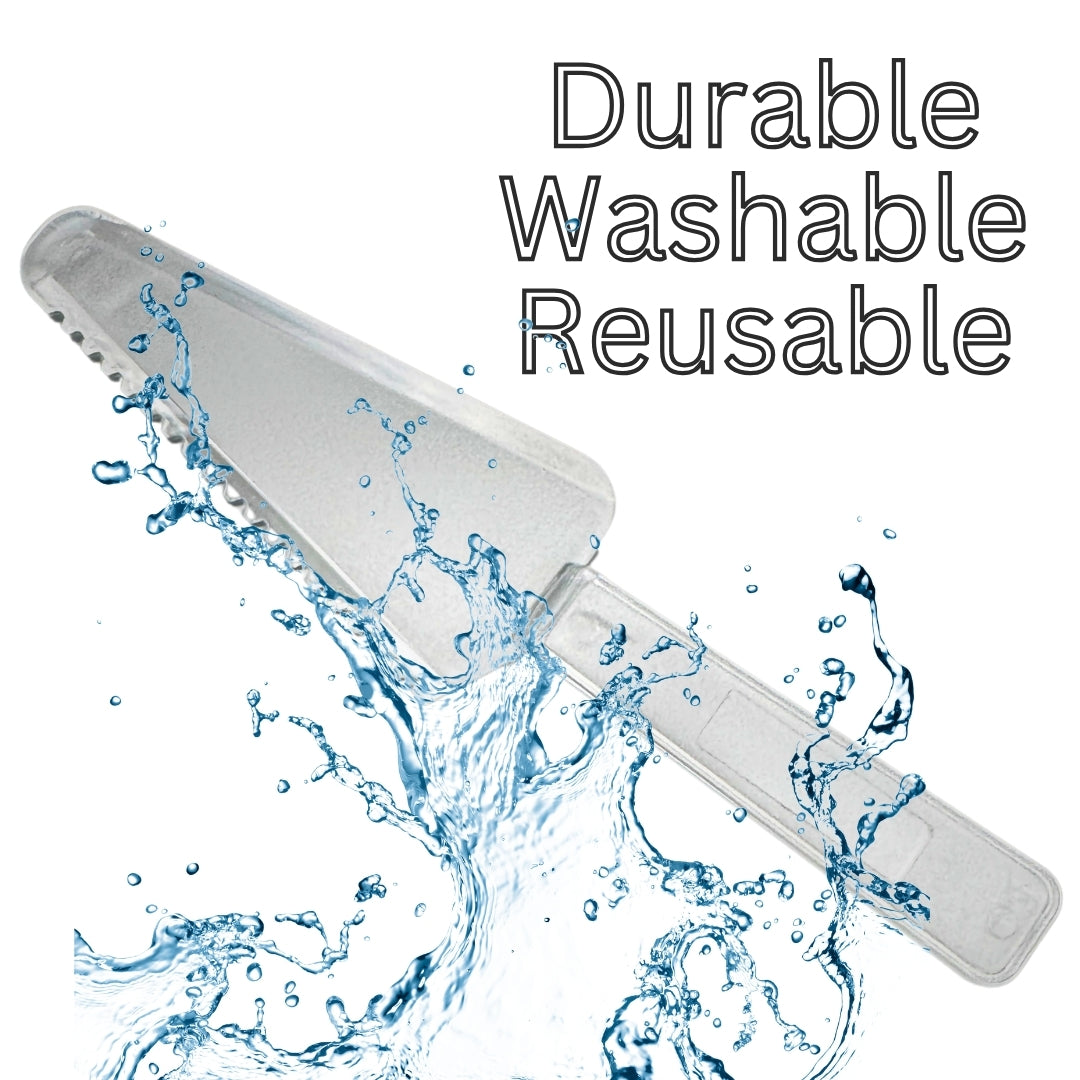 Plastic Cake Cutter/Knife Clear (1,000 pcs)