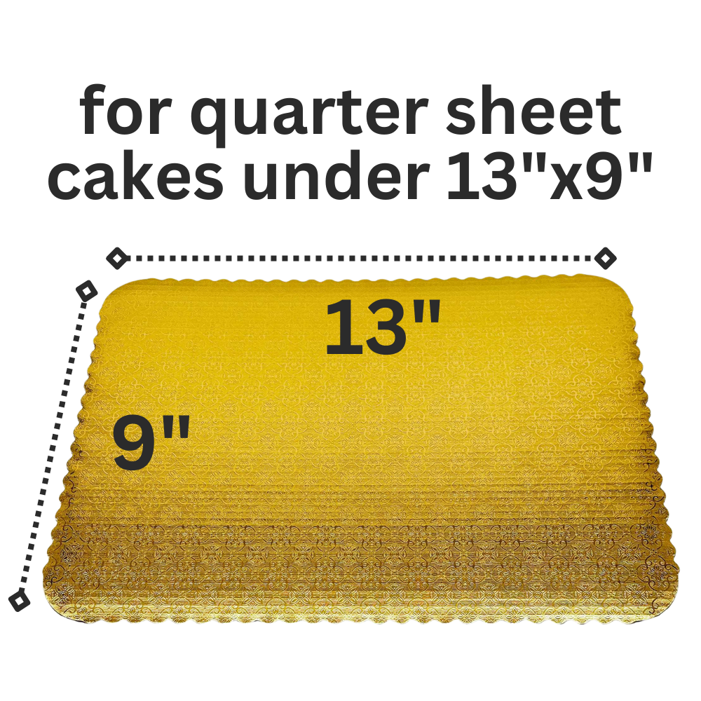 Double Wall Quarter Sheet 13"x 9" (100pcs)