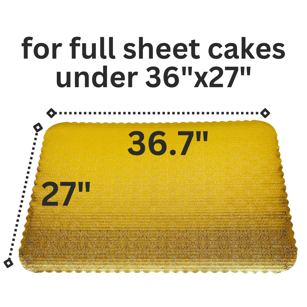 Double Wall  Full Sheet Cake Board 36.7"x 27" (50pcs)