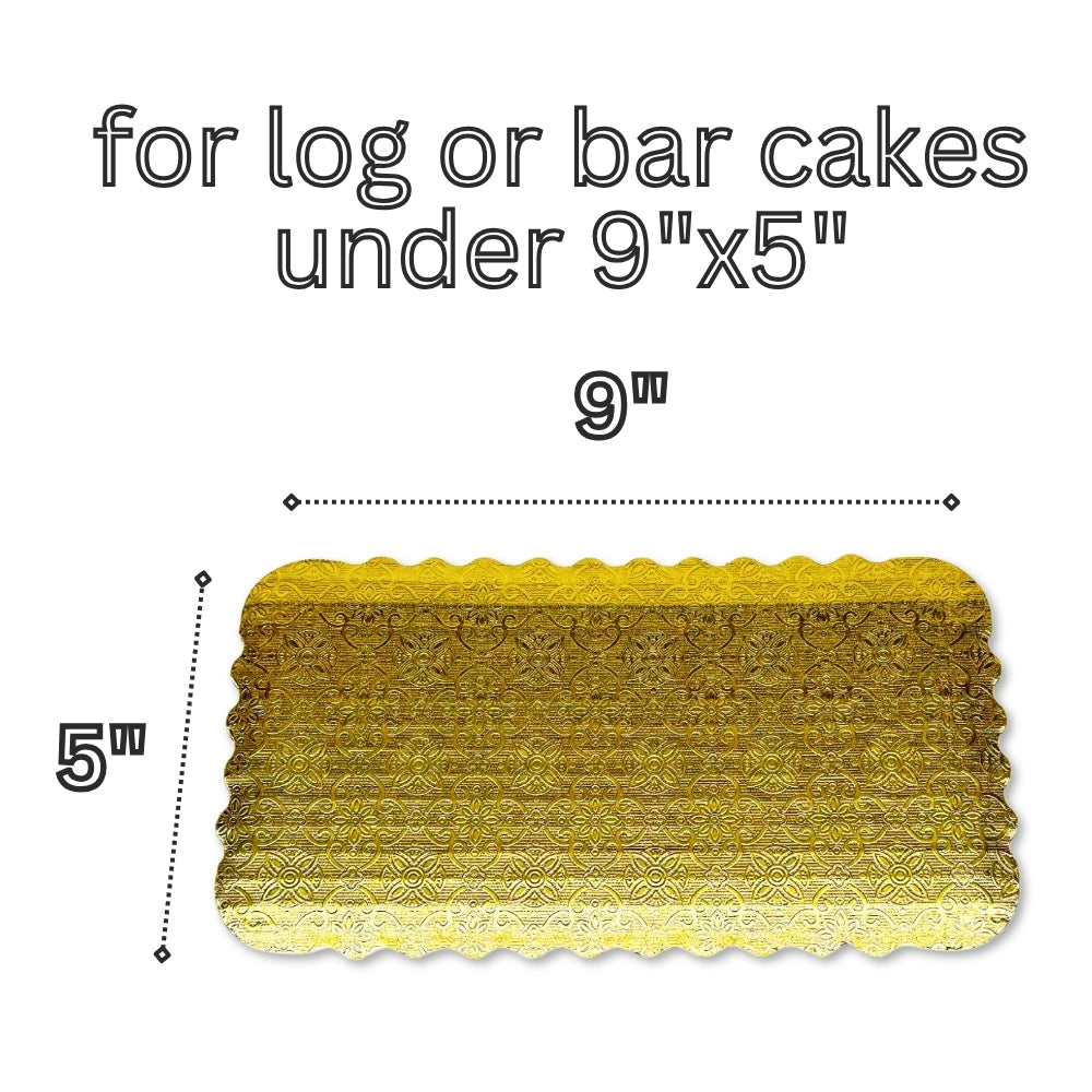 Single Wall Bar Cake Board 9"x5" (200pcs)