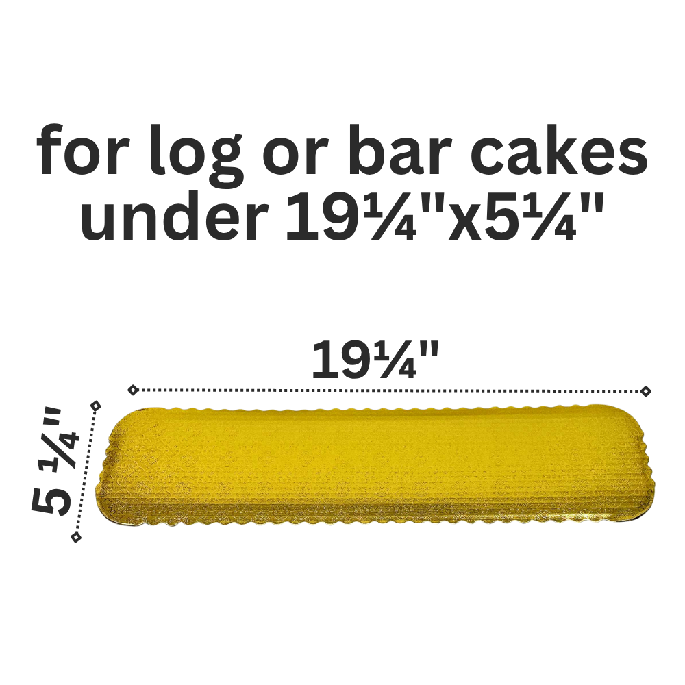 Double Wall Bar Cake Board 19¼"x5¼" (100pcs)