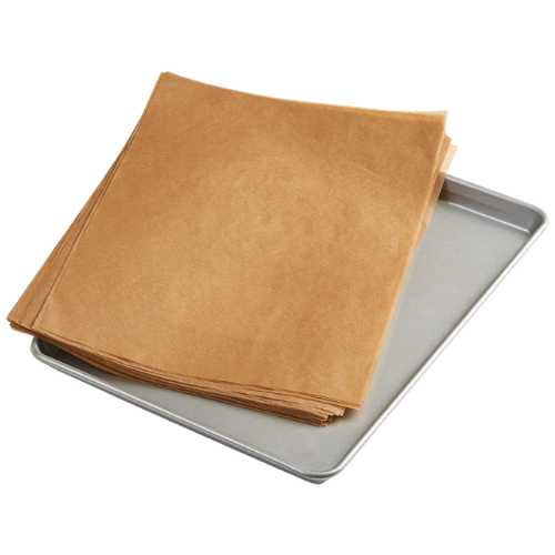 12"x12" Brown Baking Paper (200 sheets) (20 packs)