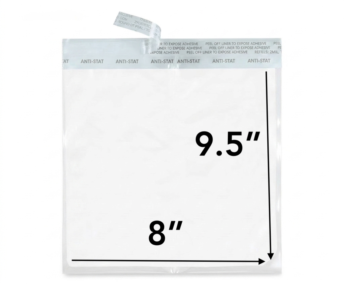 8"x9.5" Clear Resealable Bread Bag (4000pcs)