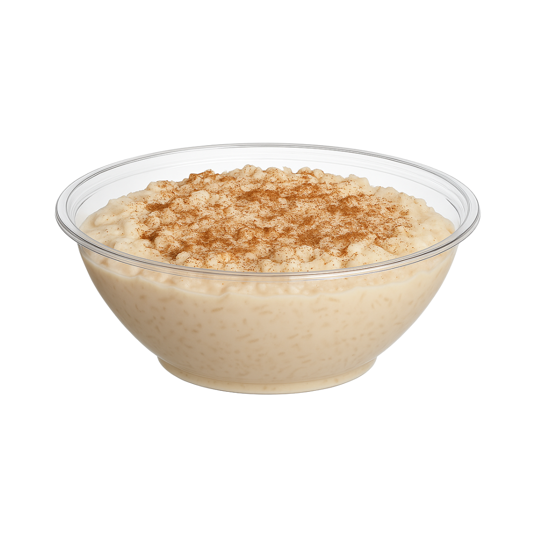 24oz PET Plastic Bowl with Lid (200pcs)