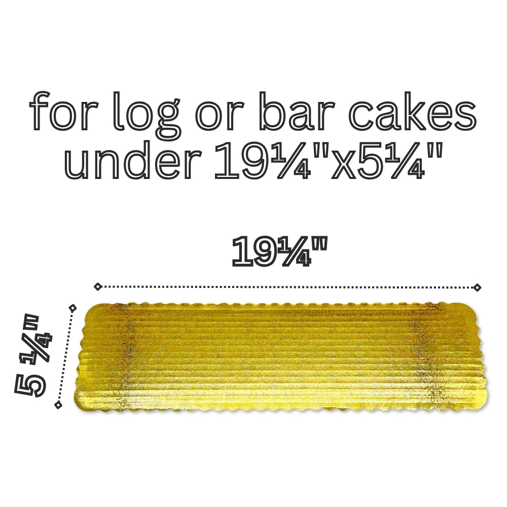 Single Wall Bar Cake Board 19¼"x5¼" (100pcs)