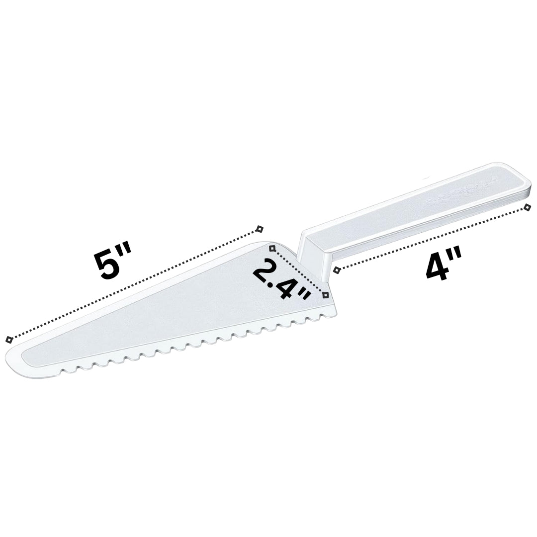 Plastic Cake Cutter Clear (1,000pcs)