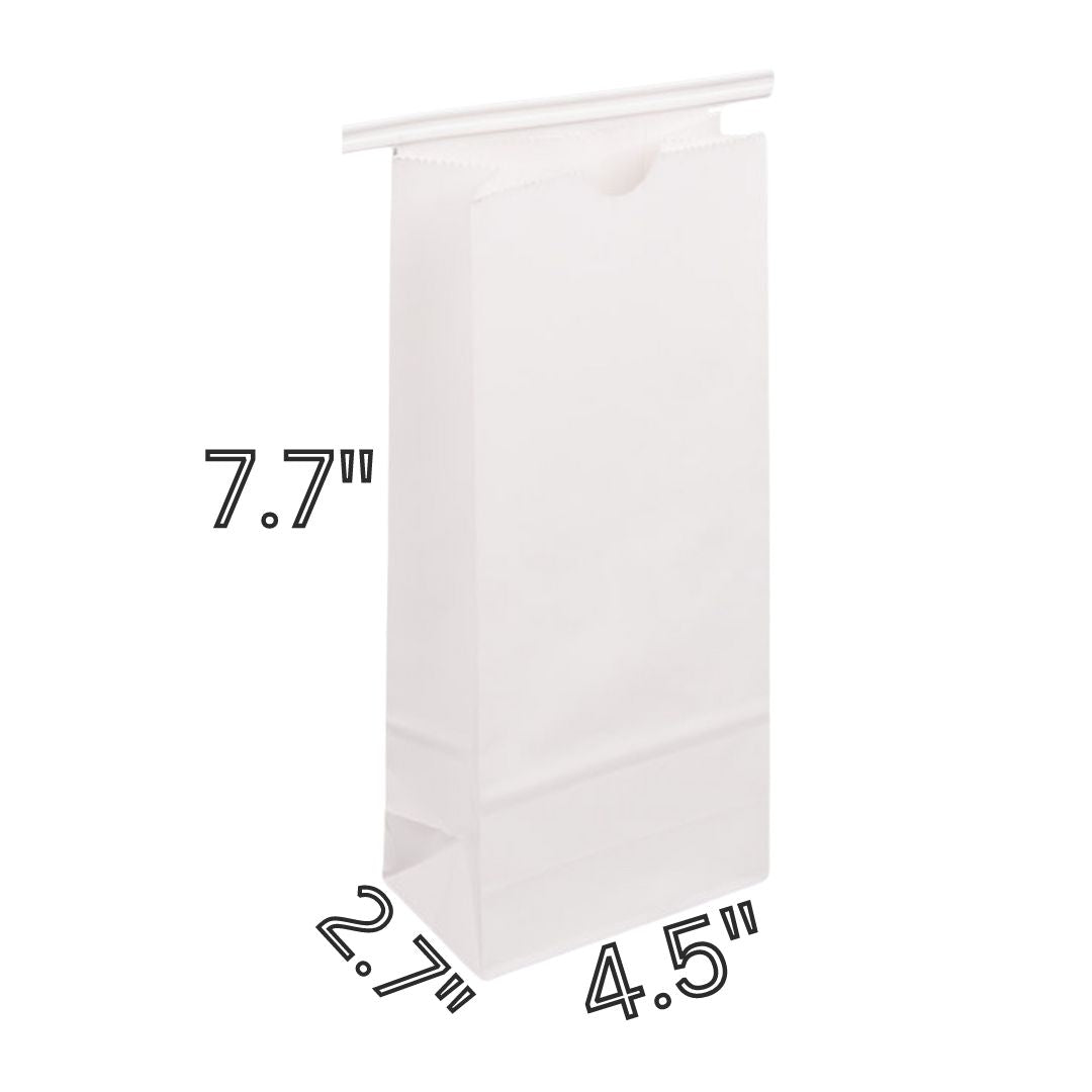 White Inner Wax Paper Bag (1,000pcs)