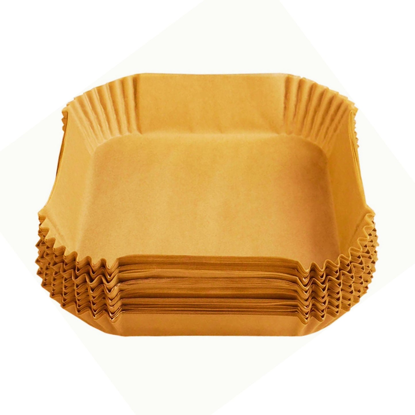 6.5" Square Air Fryer Liner (100 sheets) (40 packs)