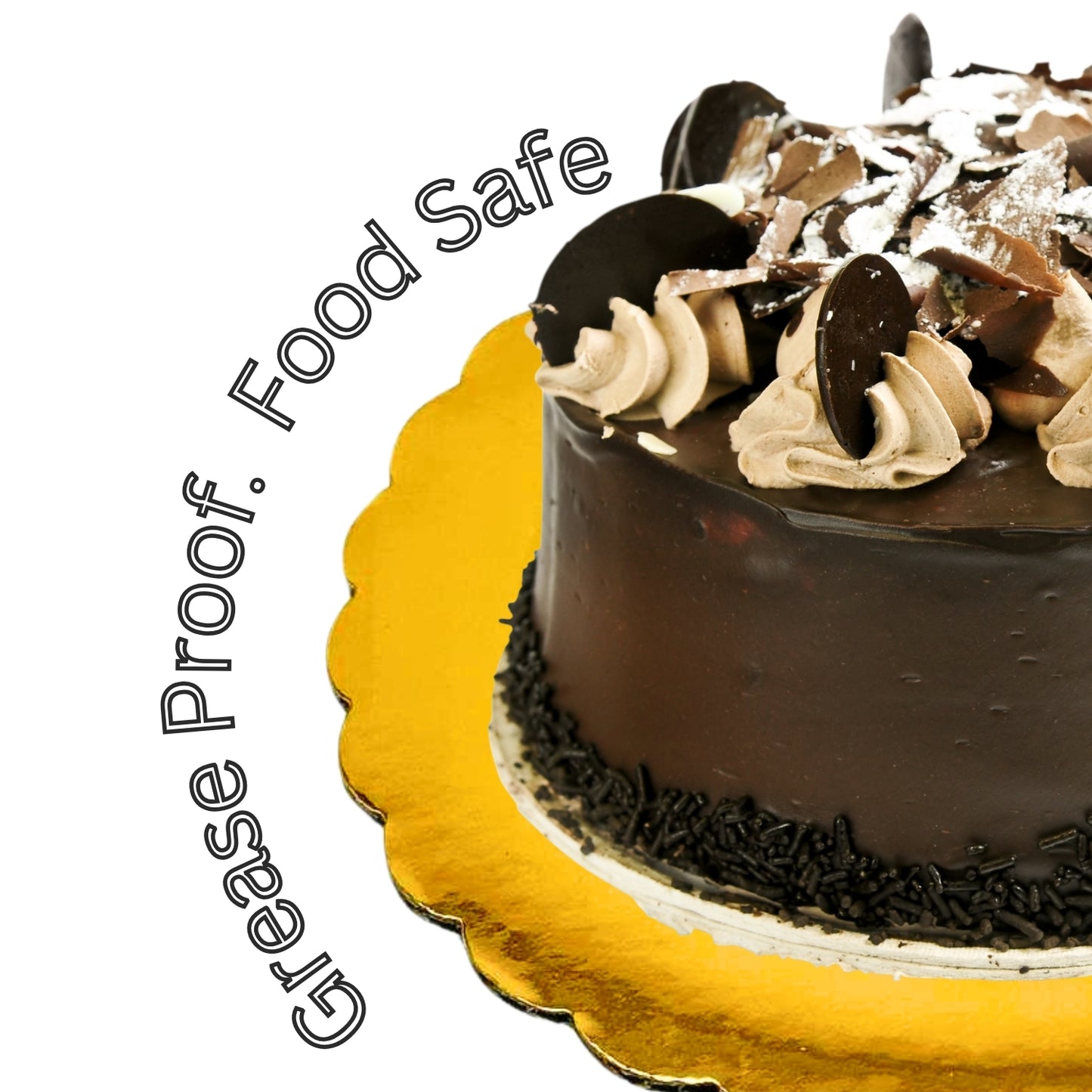 Single Wall Cake Board 6" (100pcs)