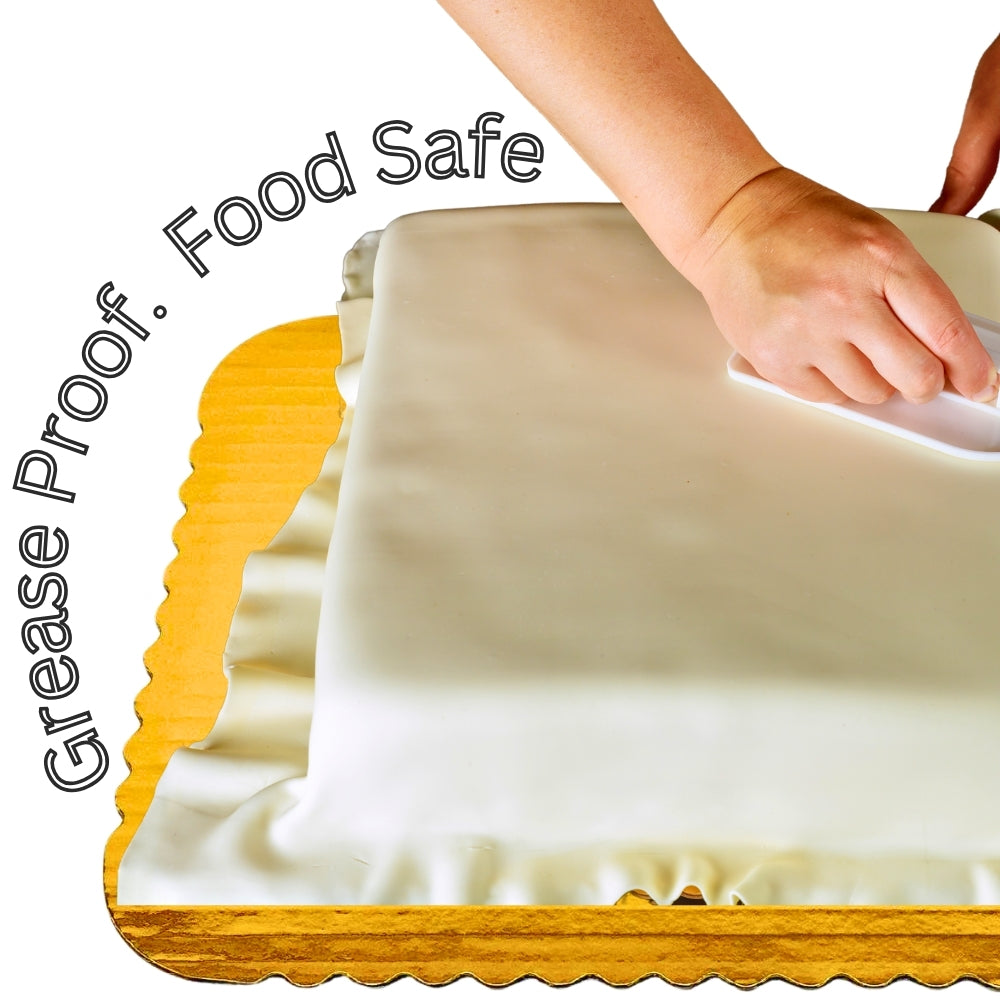 Single Wall Quarter Sheet Cake Board 13"x9" (100pcs)