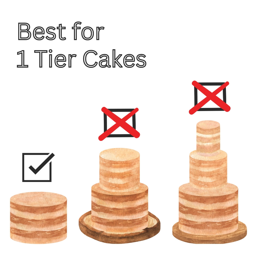 Single Wall Bar Cake Board 19¼"x5¼" (100pcs)