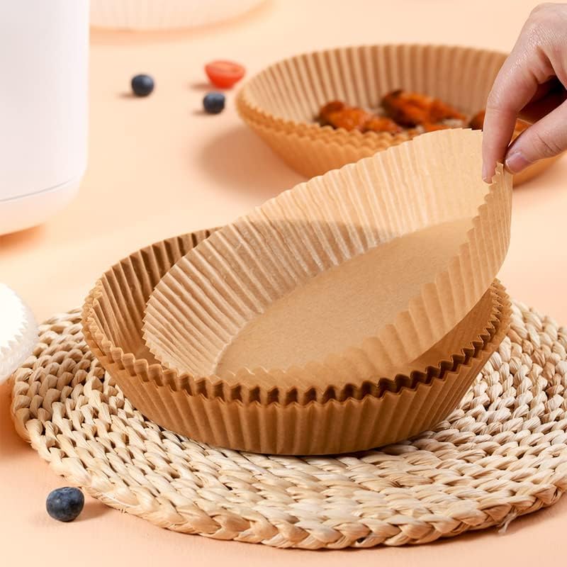 6.5" Round Air Fryer Liner (50 sheets) (52 packs)