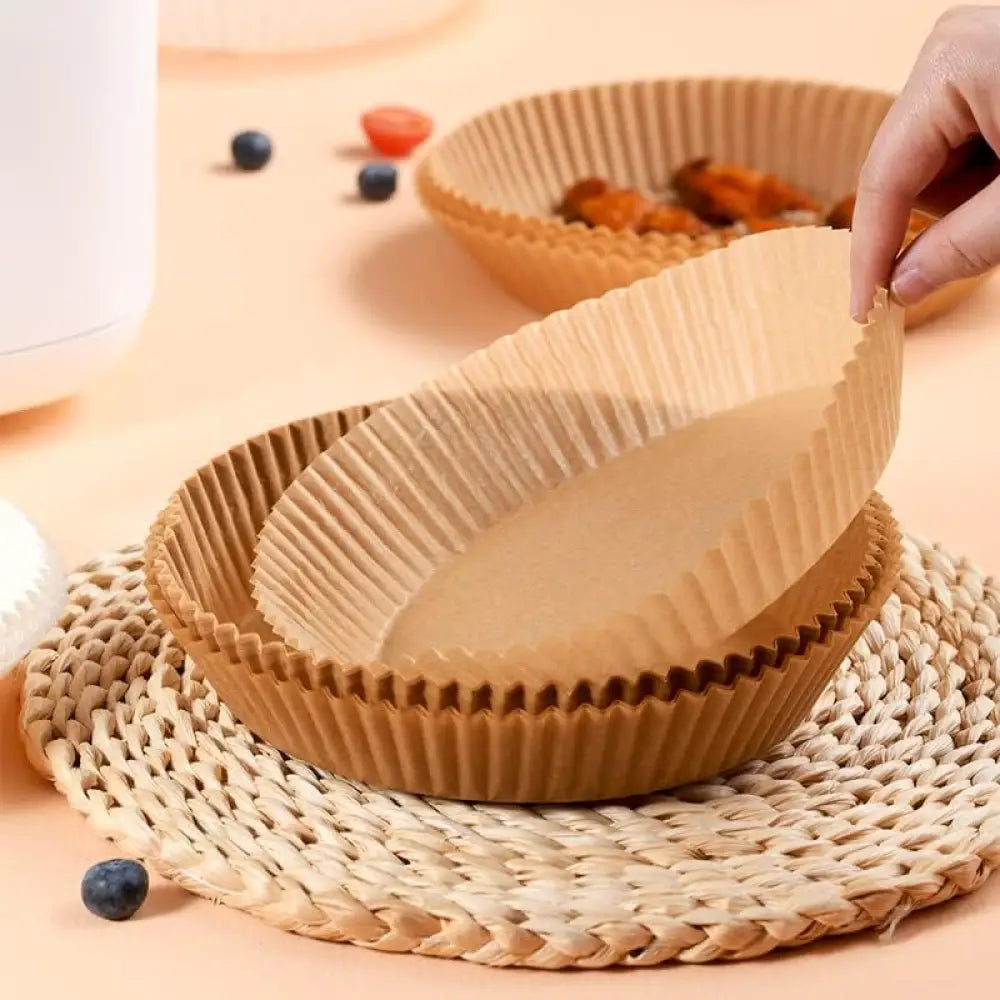 6.5’’ Round Air Fryer Liner (100Pcs)