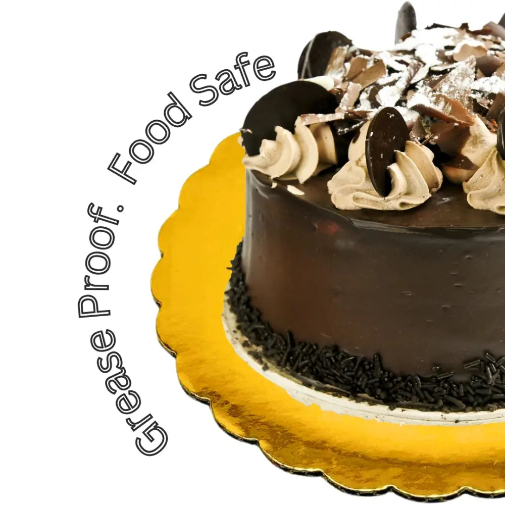 6’’ Cake Box & Board Bundle (12 Boards + 12 Boxes)