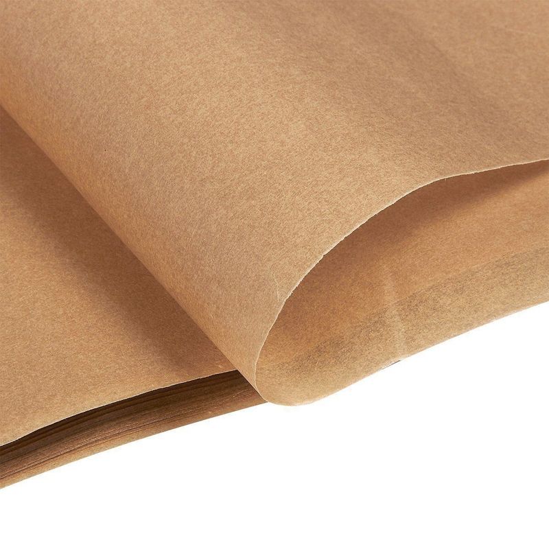 12"x12" Brown Baking Paper (400 sheets) (10 packs)