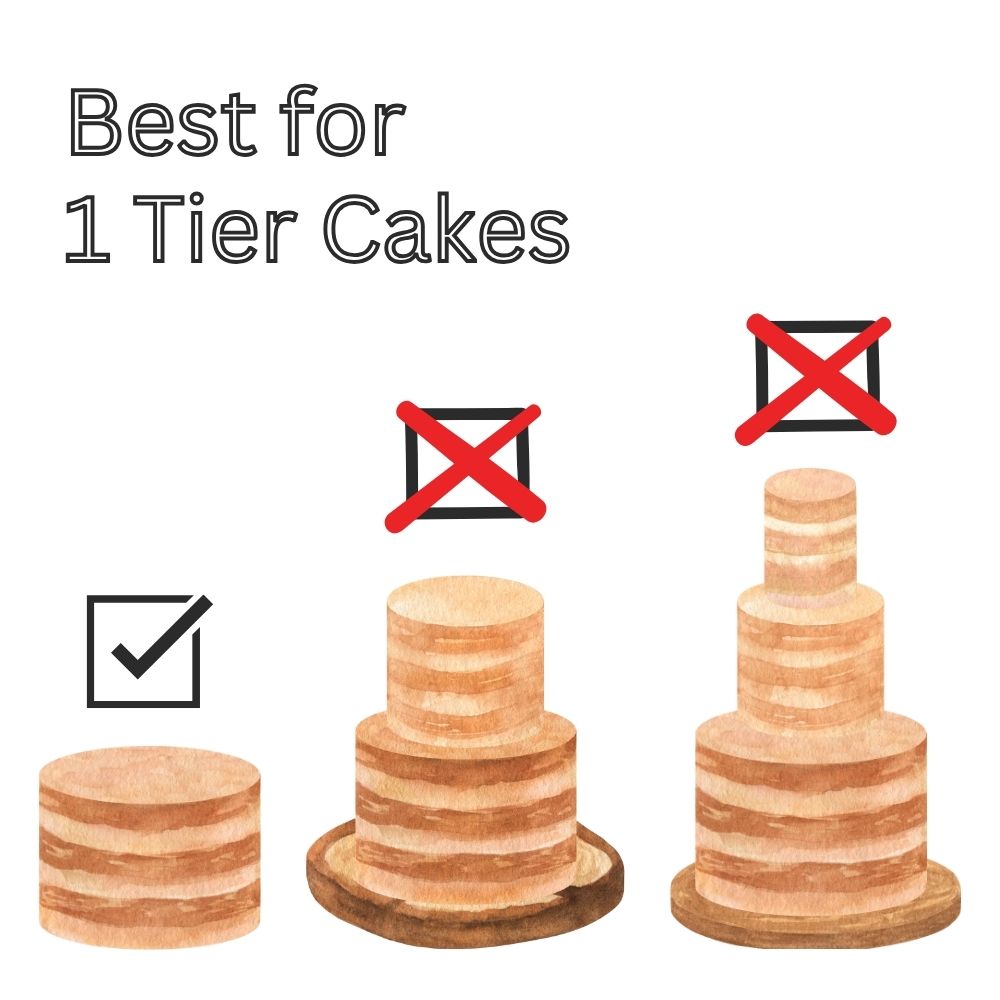 Double Side Heart Shape Cake Board 9" (200pcs)