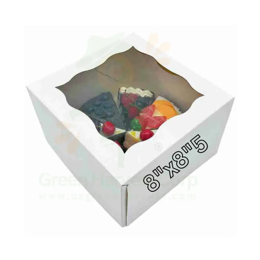 8’’ Cake Box With Window (300G)