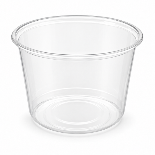 16oz Ultra Clear Plastic Deli Container (500pcs)