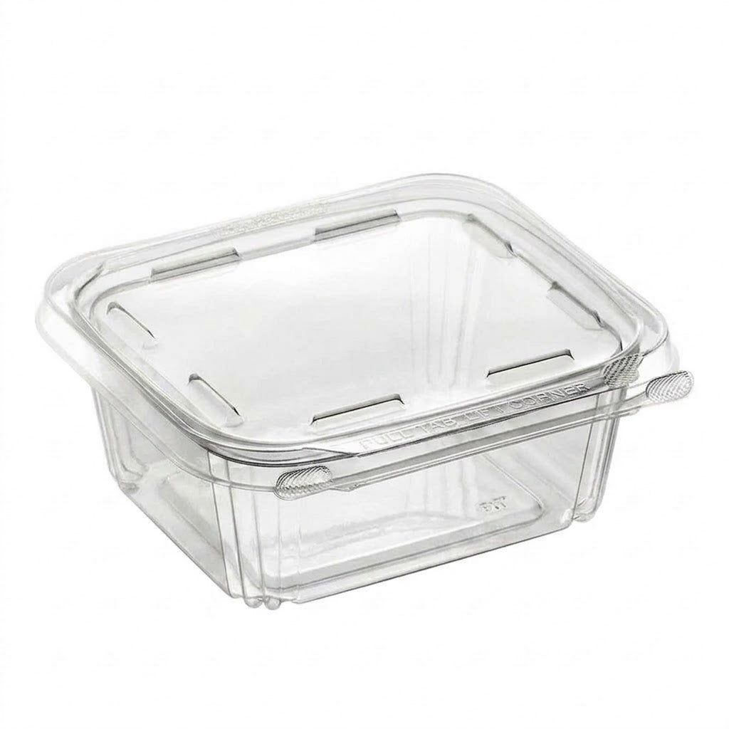 32oz Hinged Flat Lid Container with Safe Seal (200pcs)