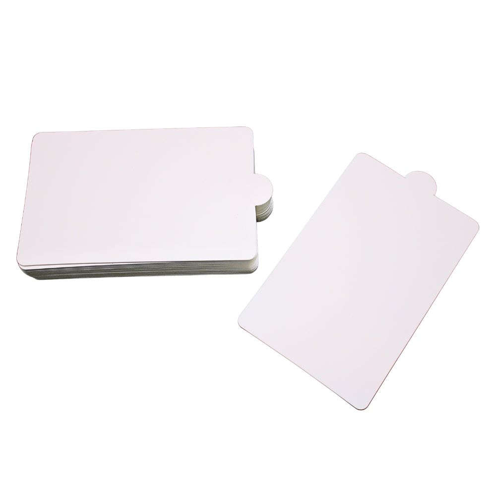 Mini Rectangle Cake Board with Tab 4.5"x3" (2000pcs)
