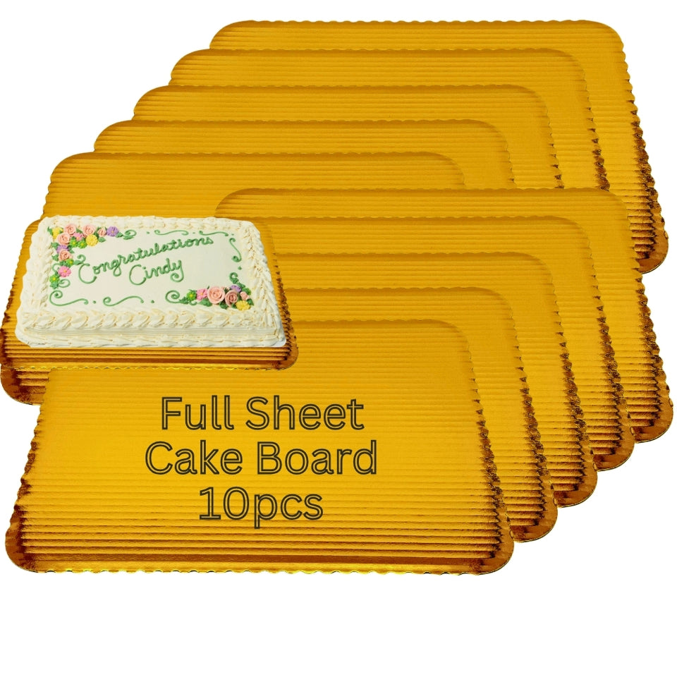 Single Wall Full Sheet Cake Board 26"x 18.5" (50pcs)