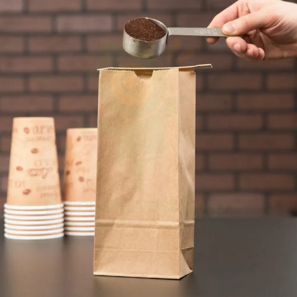 Kraft Tin Tie Coffee/Snack Bag