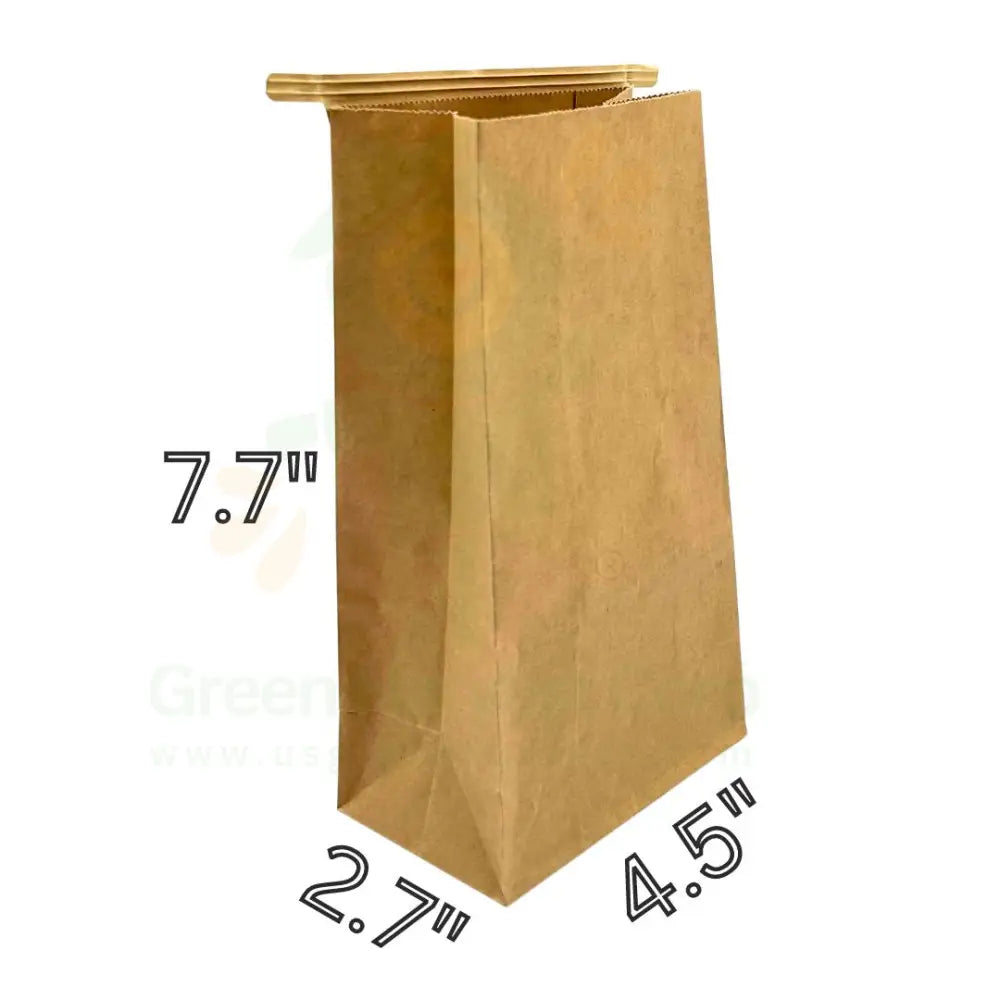 Kraft Tin Tie Coffee/Snack Bag