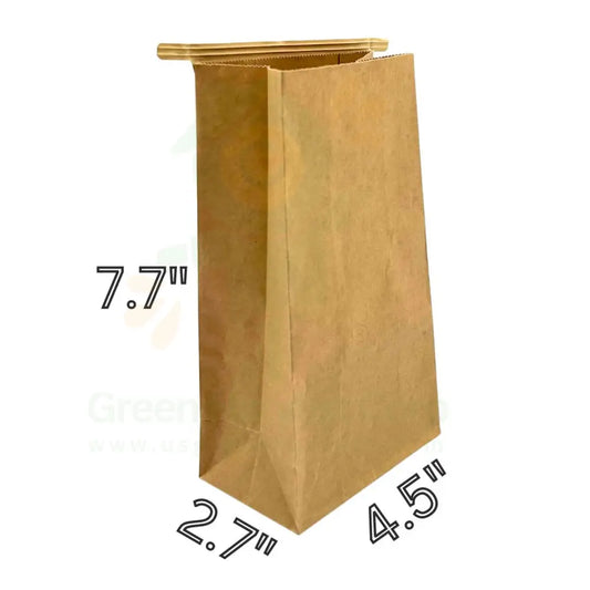 Kraft Tin Tie Coffee/Snack Bag